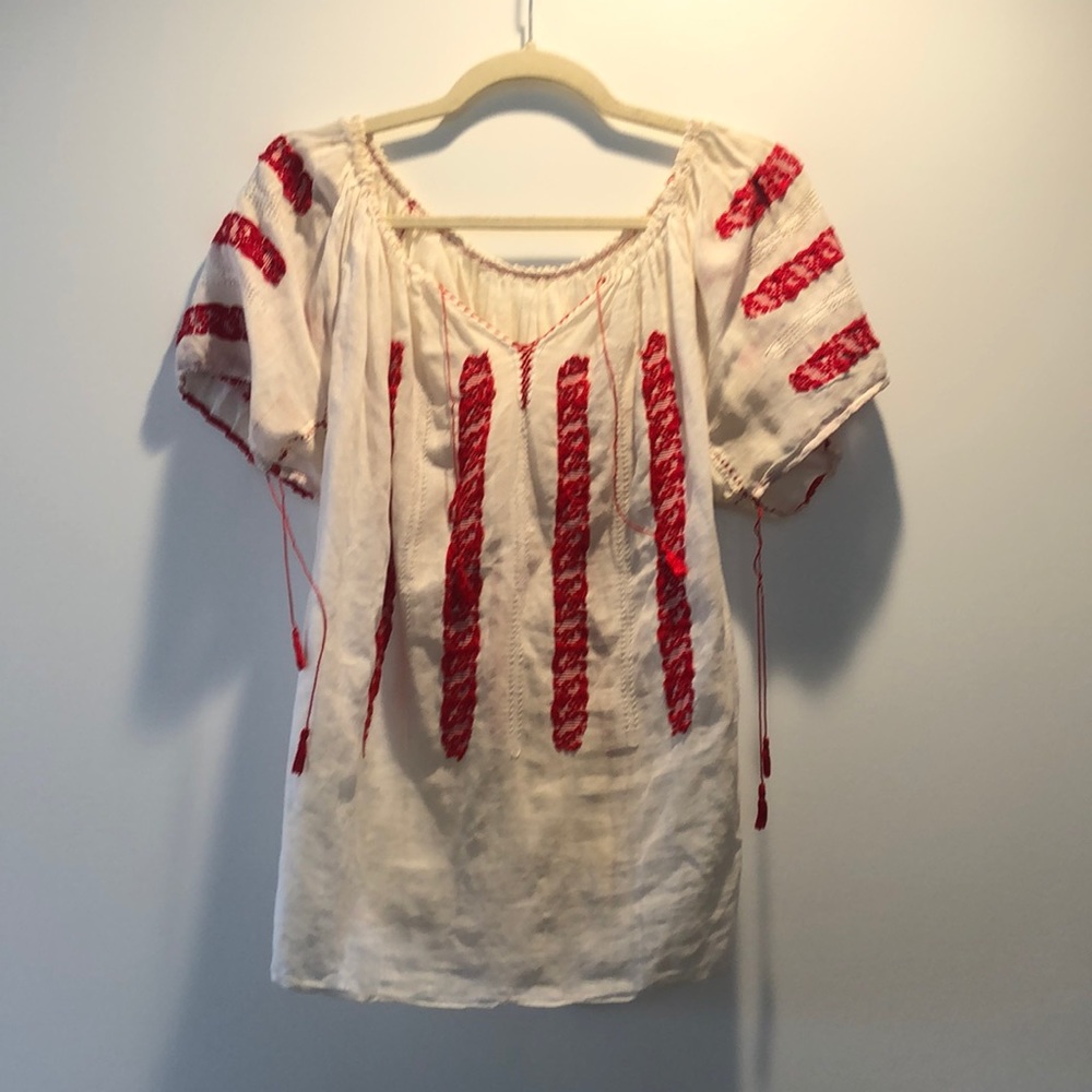 Vintage Peasant Blouse